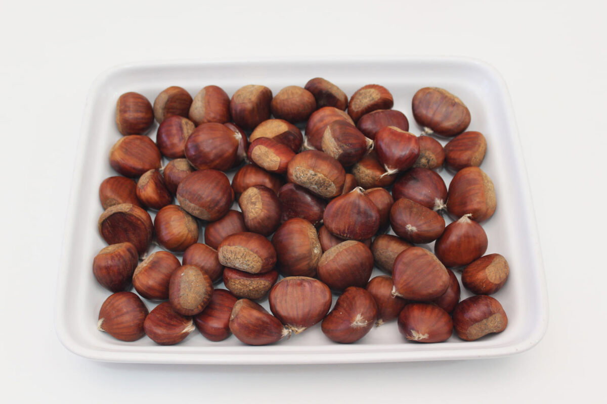 castañas asadas paso 1