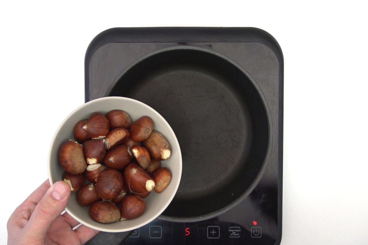 castañas asadas paso 13