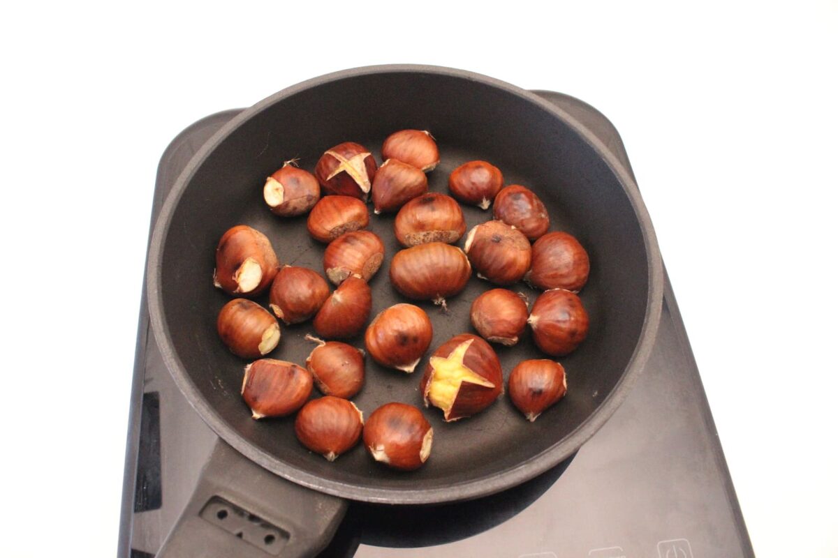 castañas asadas paso 15
