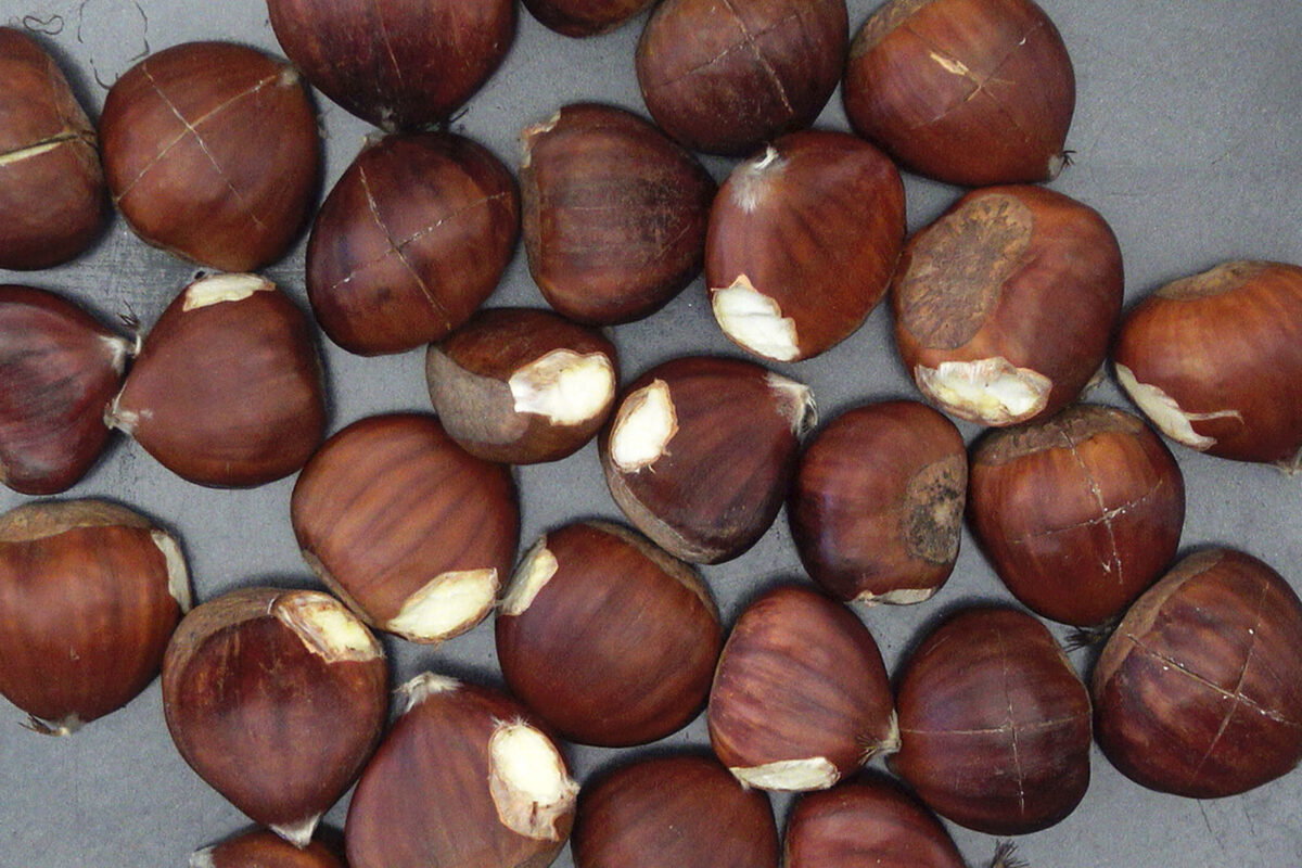 castañas asadas paso 3