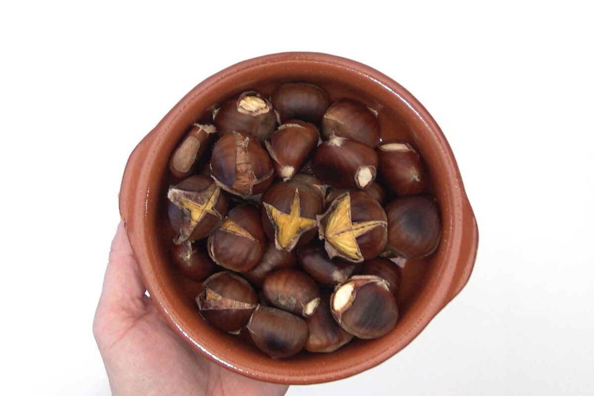 castañas asadas paso 9