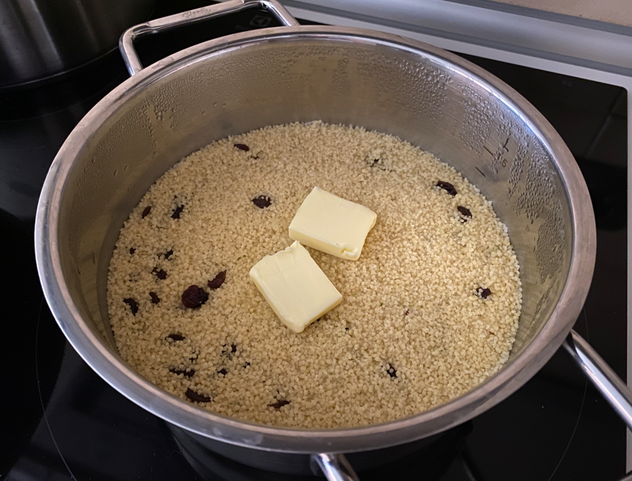 Cuscús marroquí con verduras