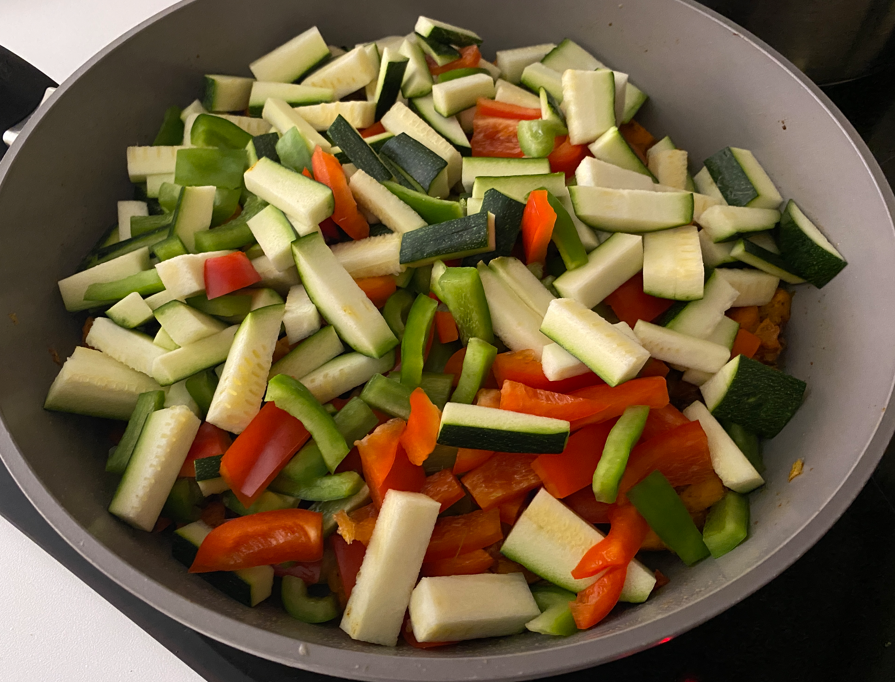Cuscús marroquí con verduras