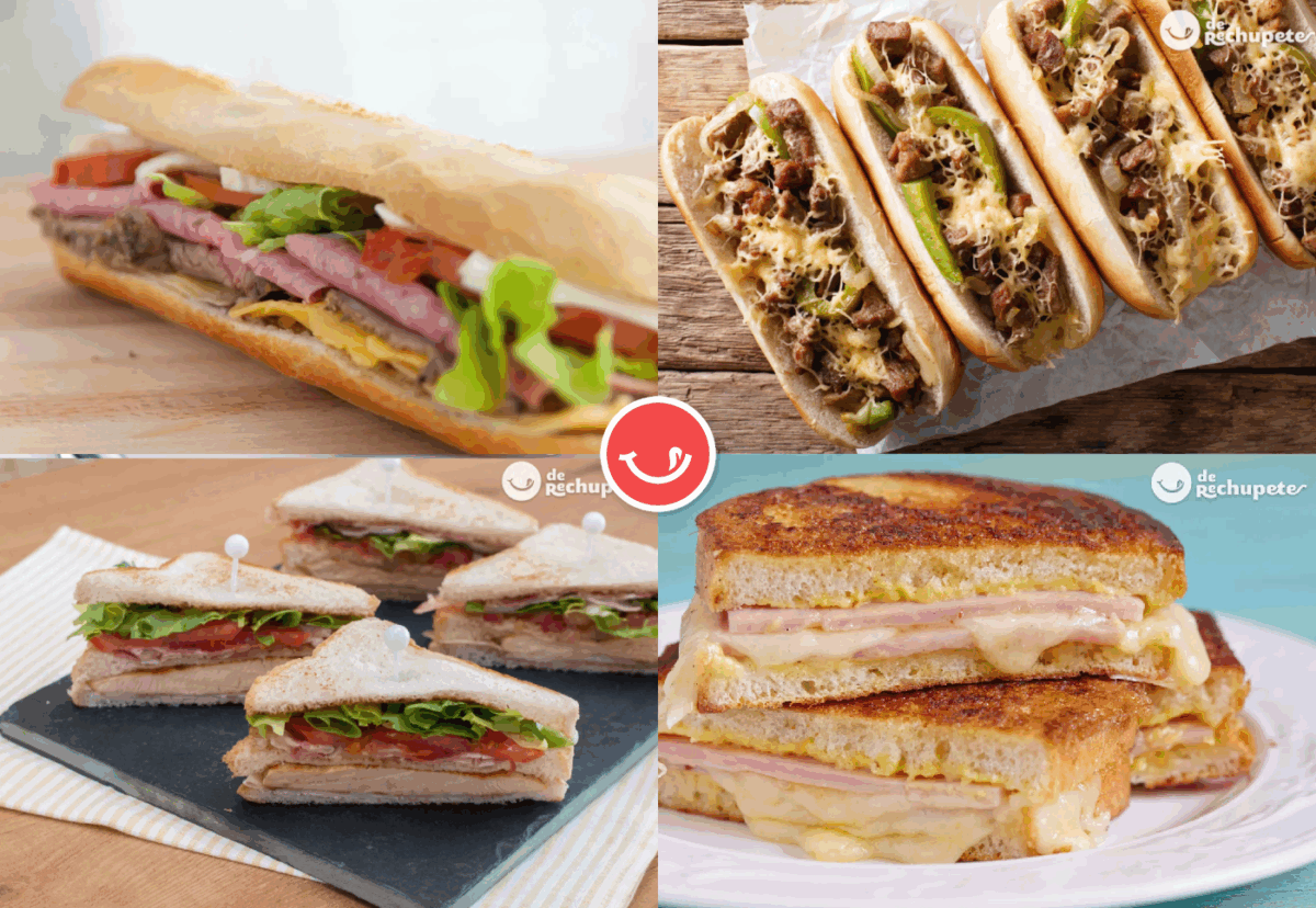 Más de sándwiches fáciles y deliciosos para disfrutar en casa