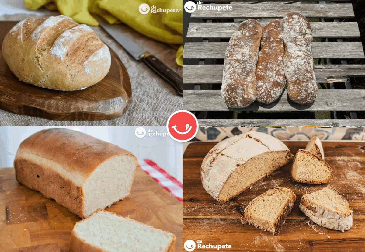 Más de  recetas de pan casero fácil
