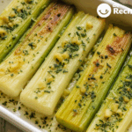 Puerros al horno