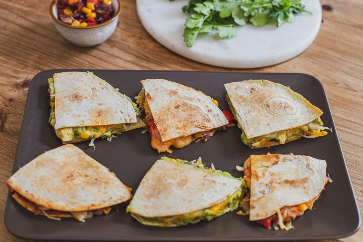 quesadillas de pollo y queso paso 27