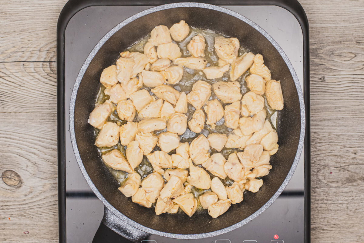 quesadillas de pollo y queso paso 7