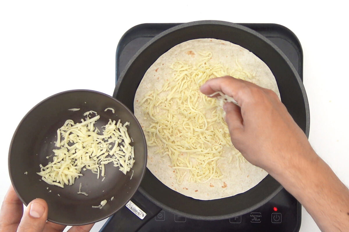 quesadillas vegetarianas y veganas paso 19