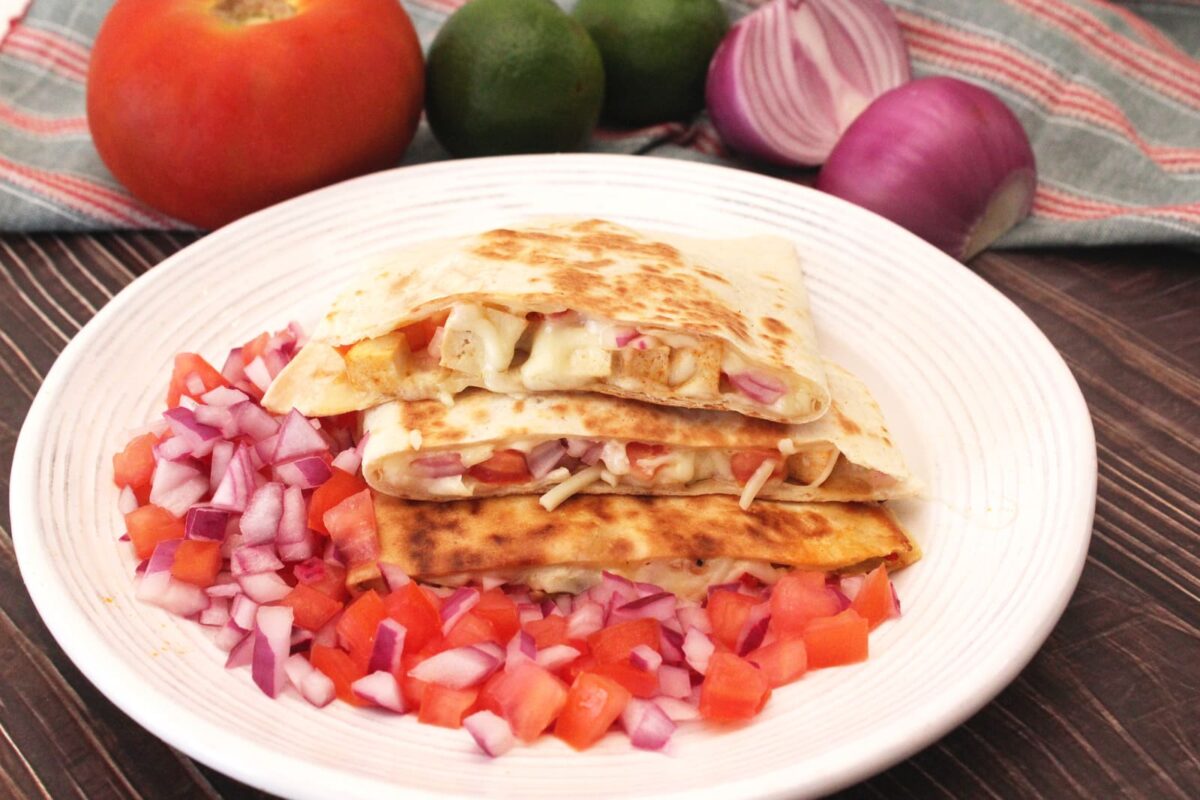 quesadillas vegetarianas y veganas paso 37