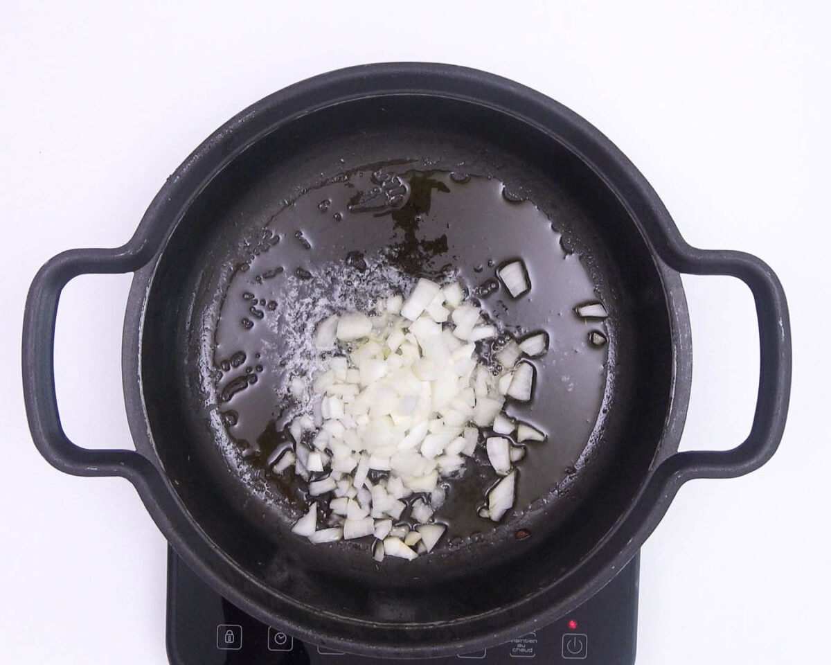 risotto de níscalos paso 9
