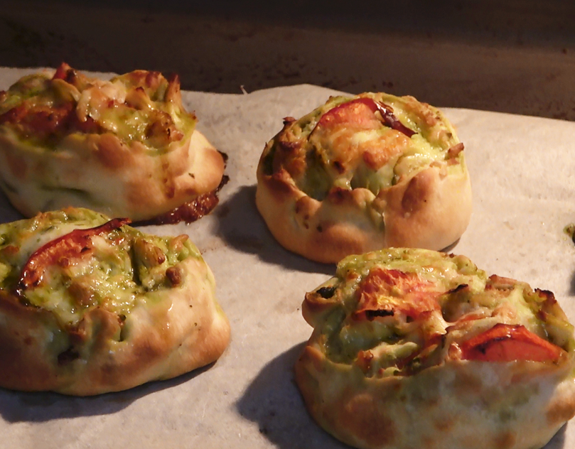 4 rollos de pizza fáciles para preparar en casa