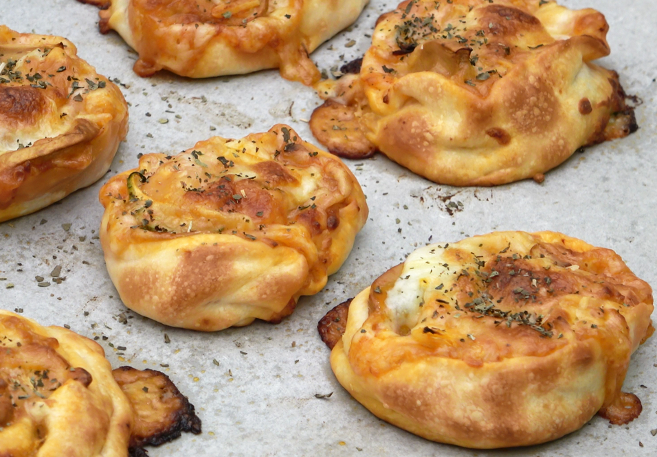 4 rollos de pizza fáciles para preparar en casa