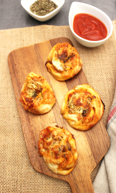 4 rollos de pizza fáciles para preparar en casa