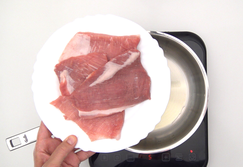 Secreto ibérico con salsa de cerveza y miel