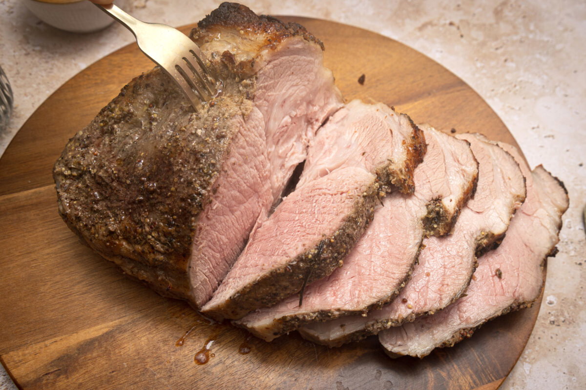 Bondiola de cerdo asada