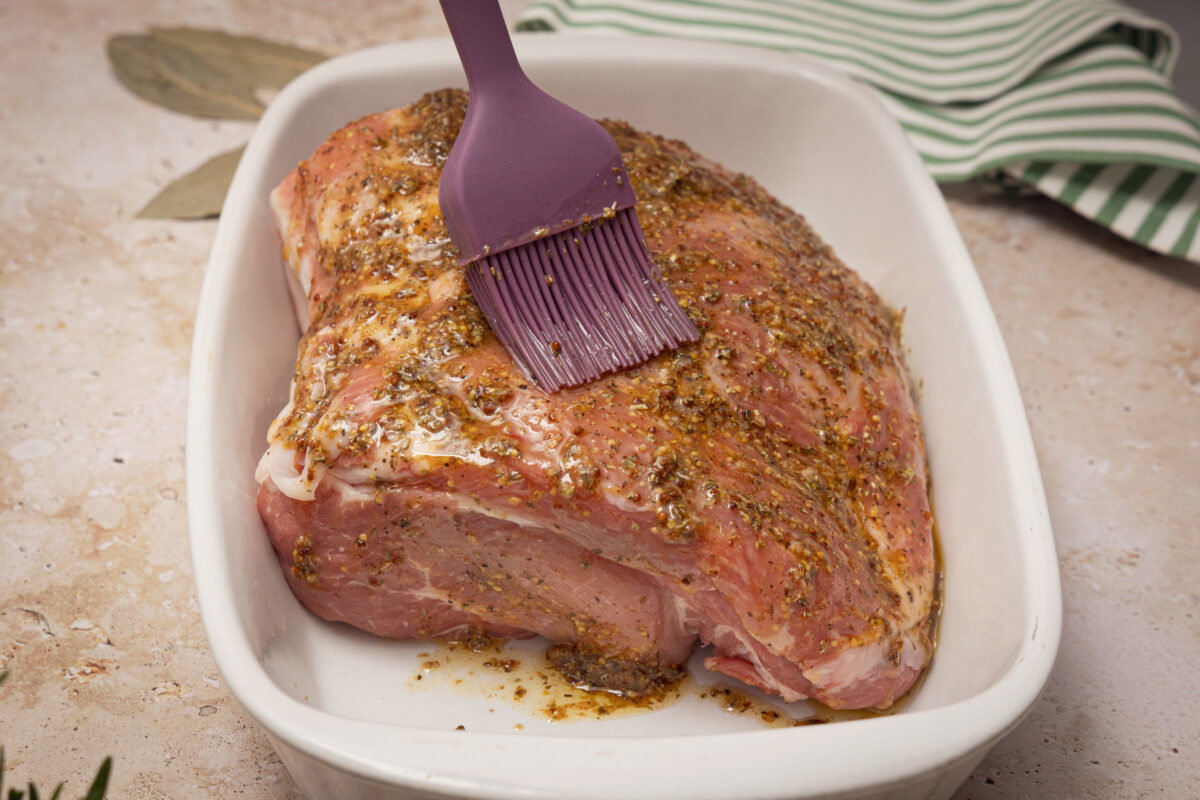 Bondiola de cerdo asada