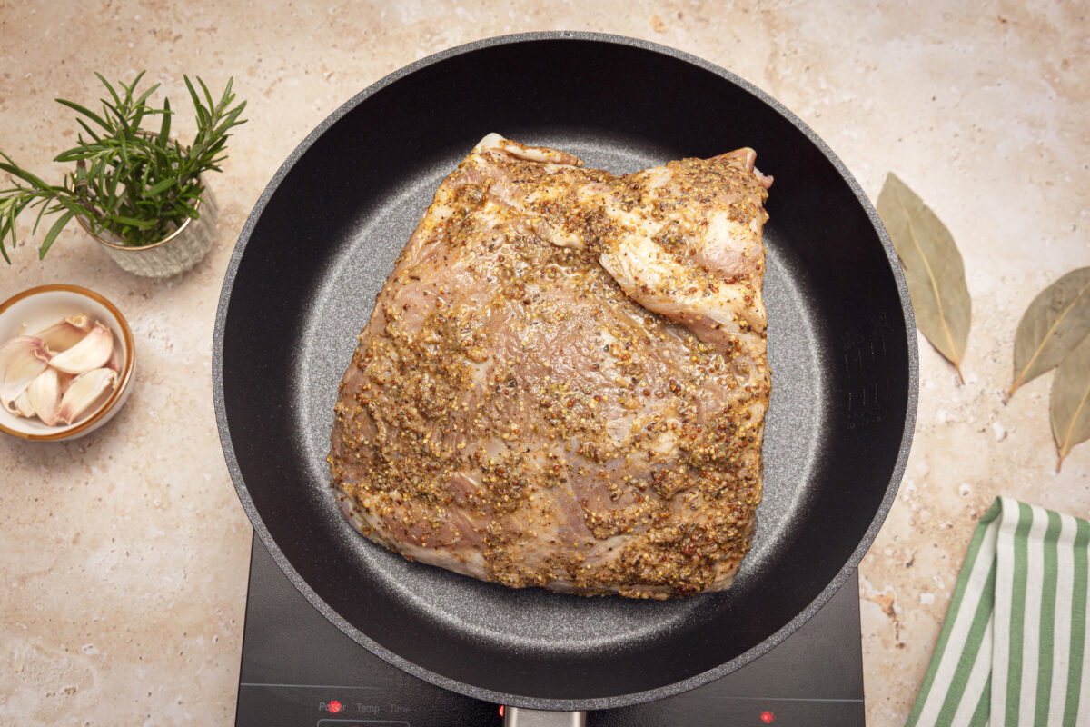 Bondiola de cerdo asada