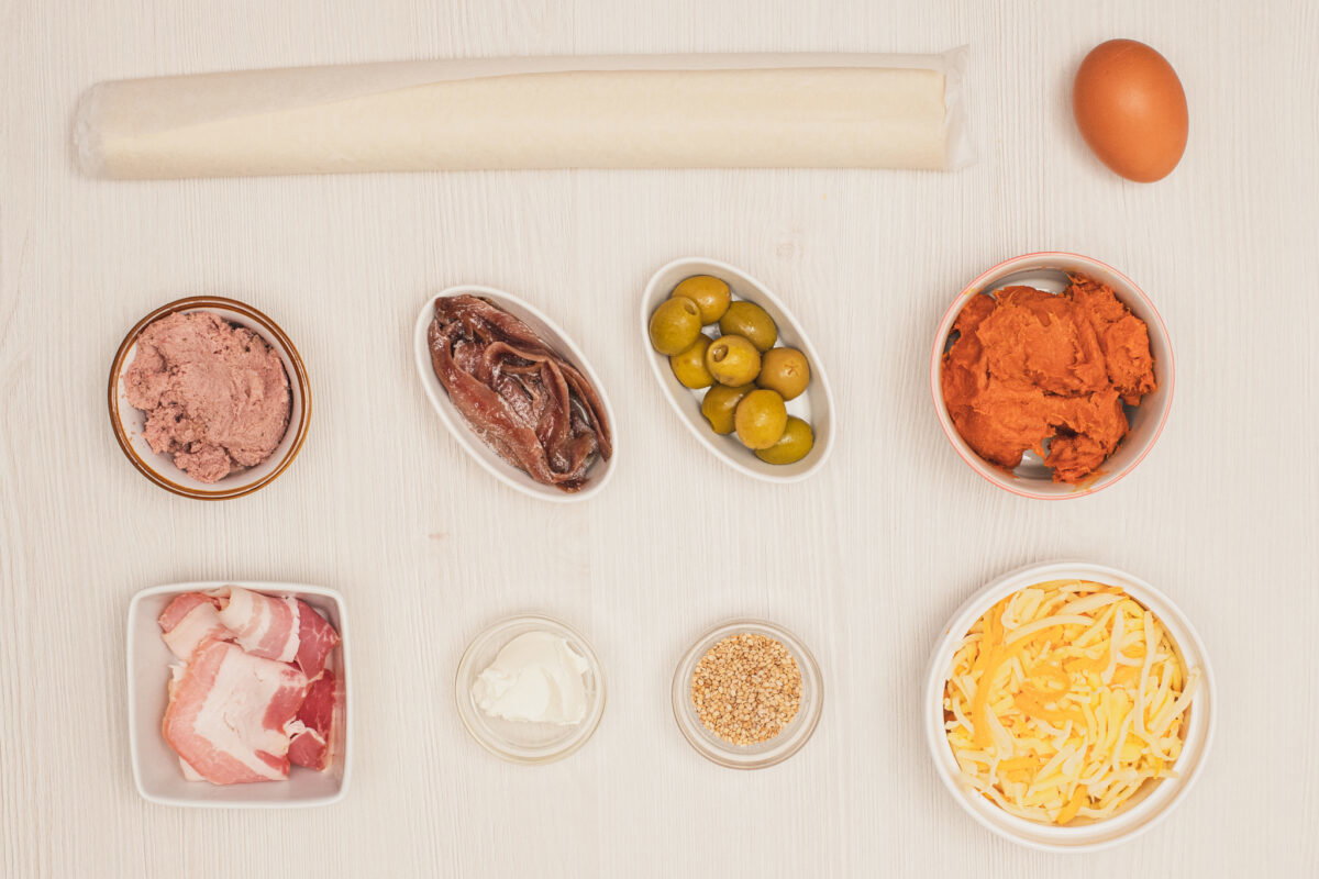 Saladitos de hojaldre variados