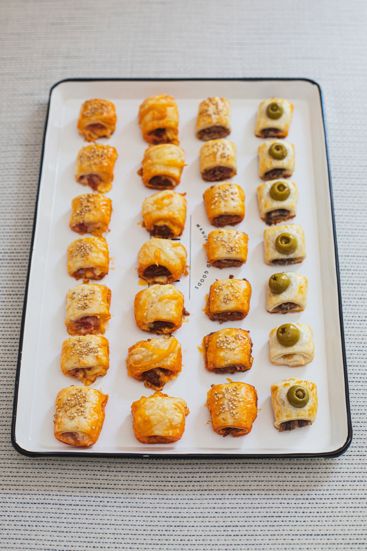 Saladitos de hojaldre variados