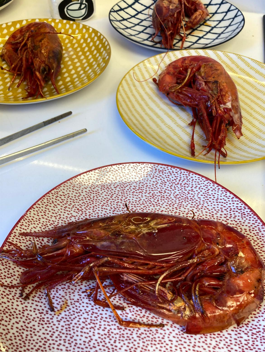 Cómo preparar carabineros a la plancha