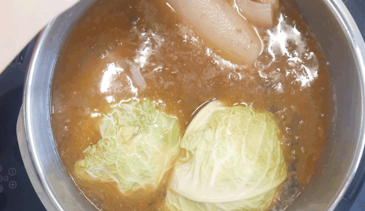 Cocido madrileño en olla exprés