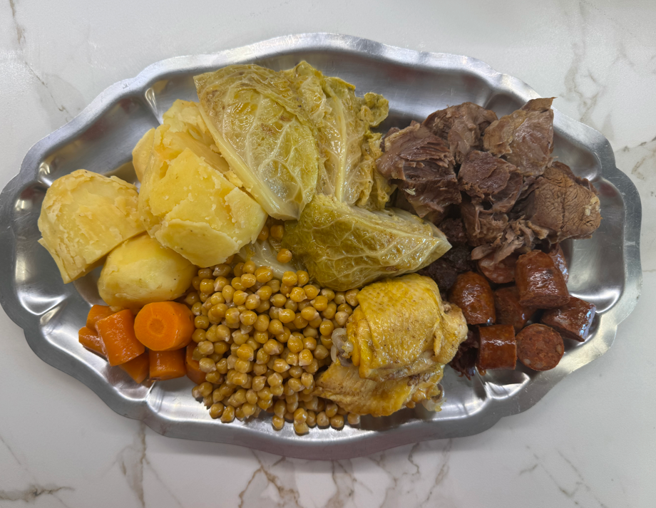Cocido madrileño en olla exprés