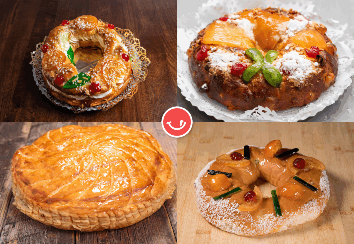 Diferencias entre roscón, tortell, bolo, galette y gâteau