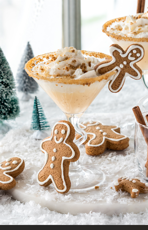 Gingerbread Martini. El cóctel perfecto para Navidad