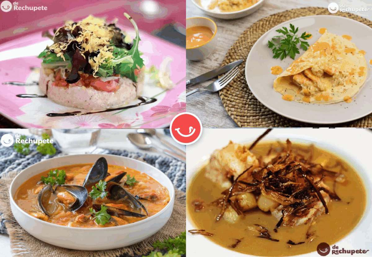 Más de  recetas con marisco para Navidad