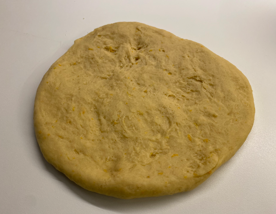 Roscón relleno de turrón de Jijona
