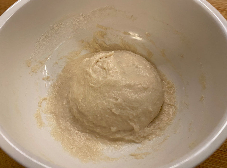 Roscón relleno de turrón de Jijona