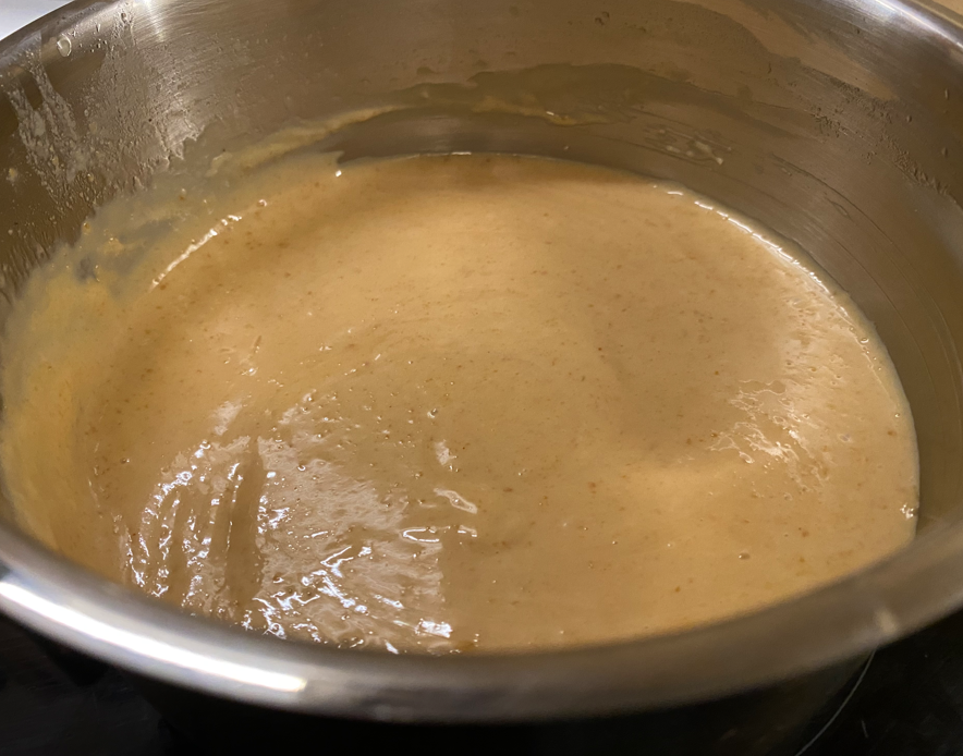 Roscón relleno de turrón de Jijona