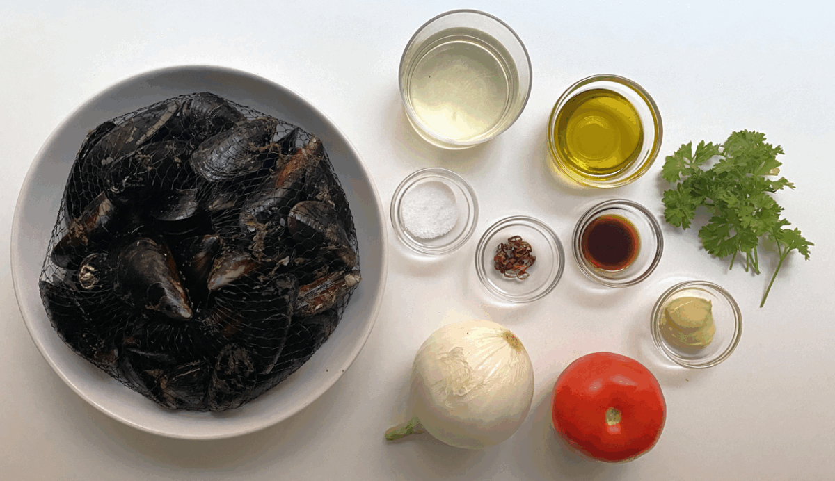 Sopa de mejillones