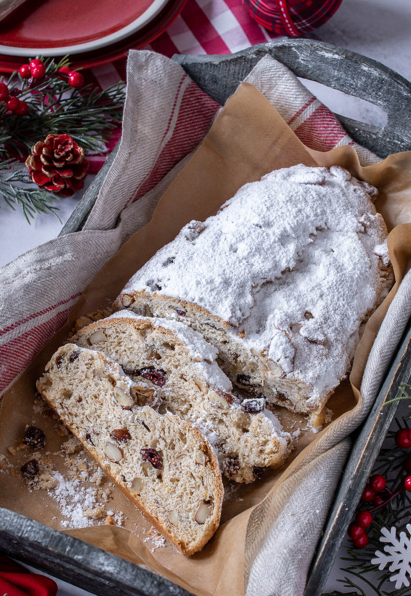 Stollen navideño