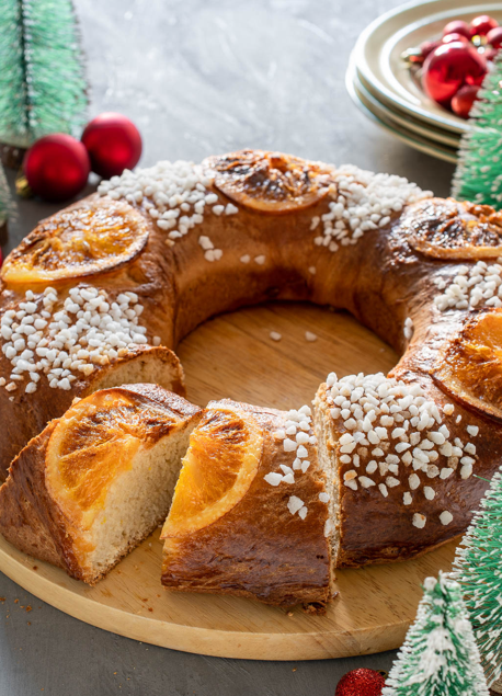 Tortell de Reis catalán (método tradicional y con Thermomix)