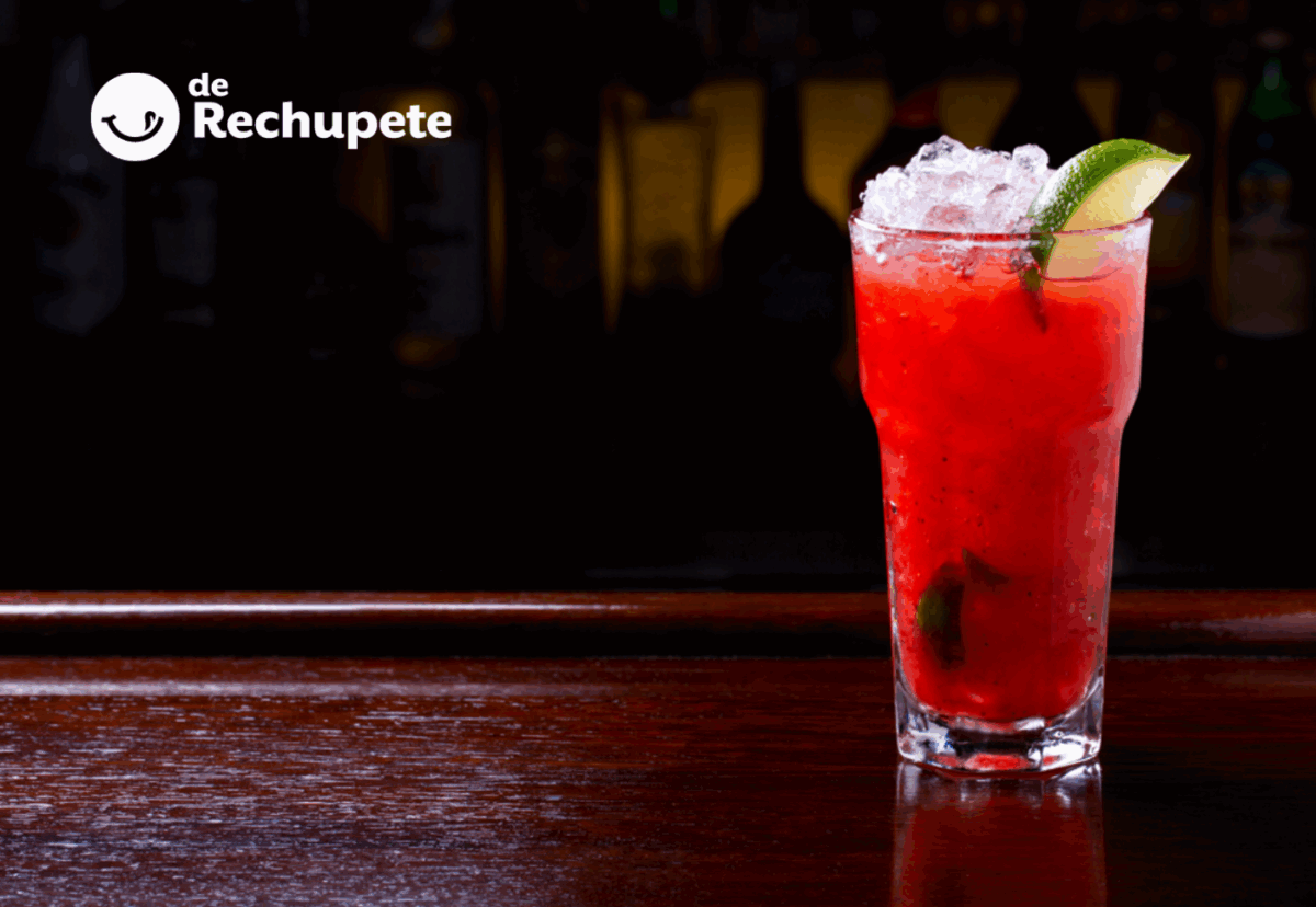 Caipiroska de fresa