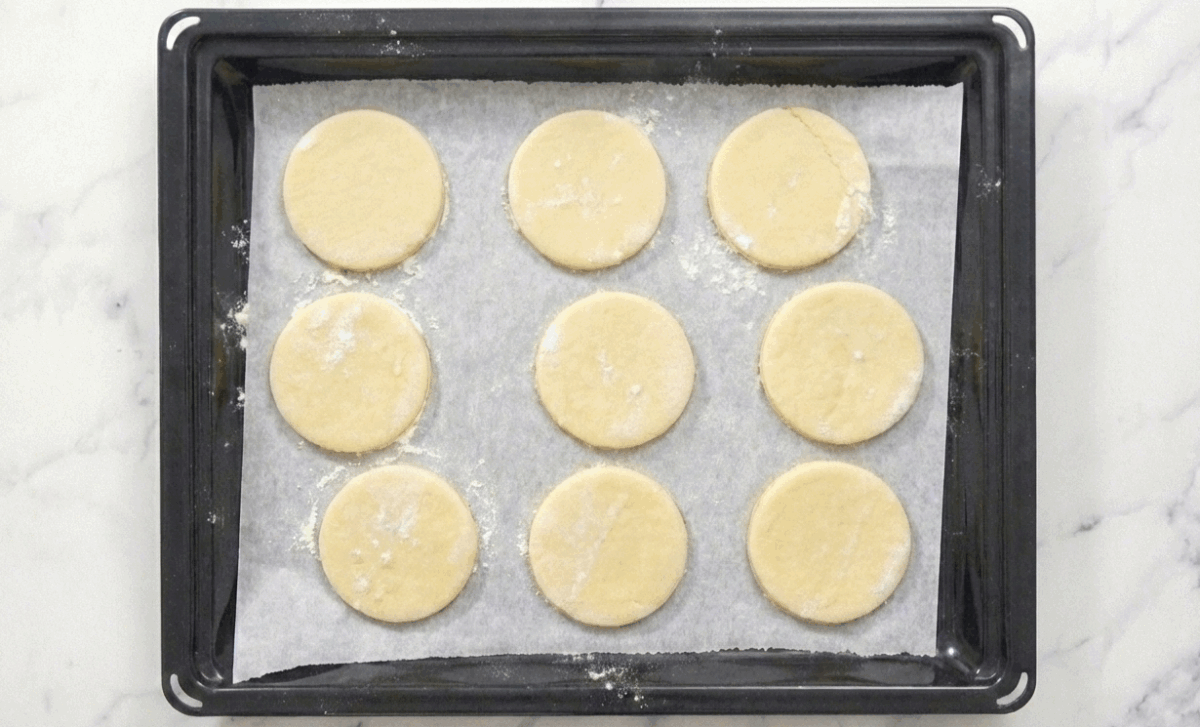 Galletas de melocotón caseras. Receta fácil para una merienda