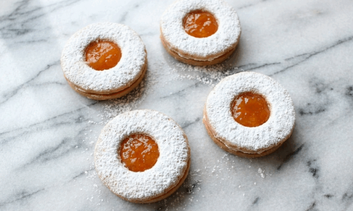 Galletas de melocotón caseras. Receta fácil para una merienda