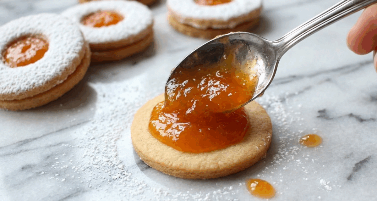 Galletas de melocotón caseras. Receta fácil para una merienda