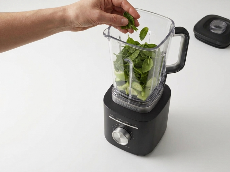 Batido verde dietético y antioxidante perfecto para el desayuno