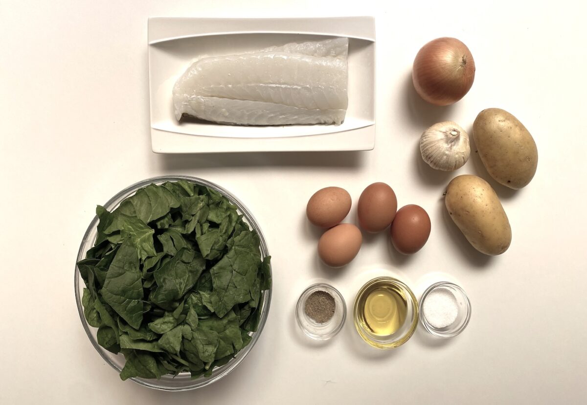 Borreta alicantina. Receta de cuchara con bacalao y patata