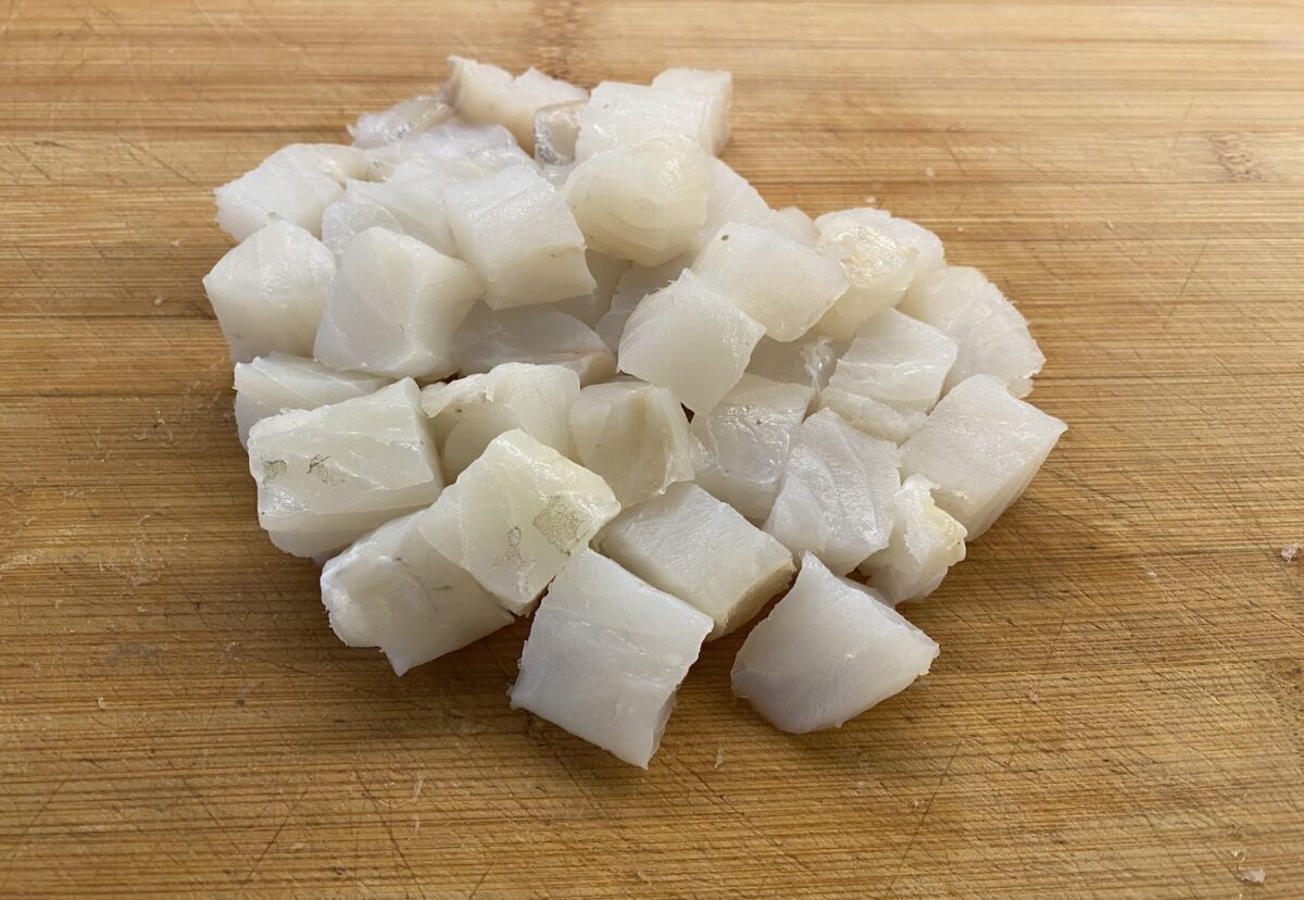 Borreta alicantina. Receta de cuchara con bacalao y patata
