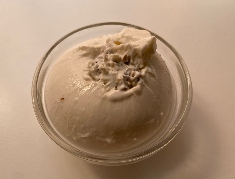 Burrata rellena