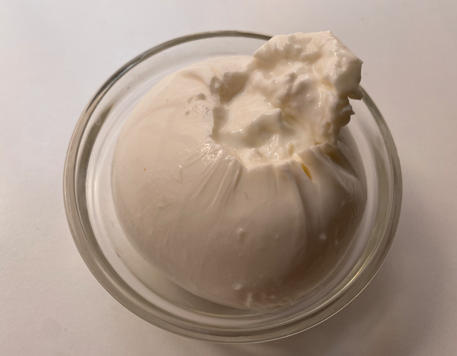 Burrata rellena