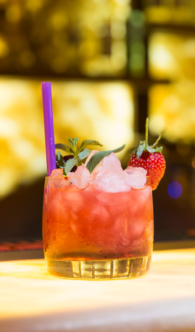 Caipiroska de fresa