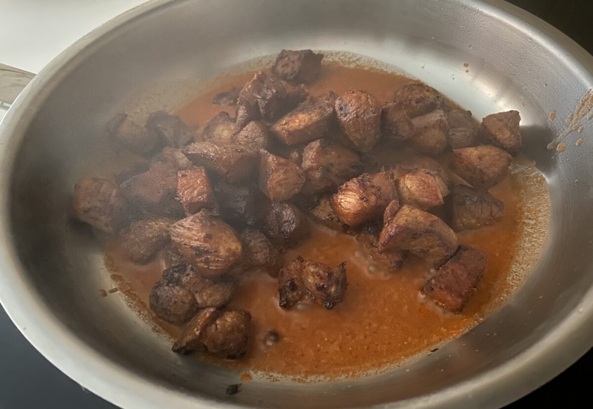 Carne fiesta. La receta tradicional canaria