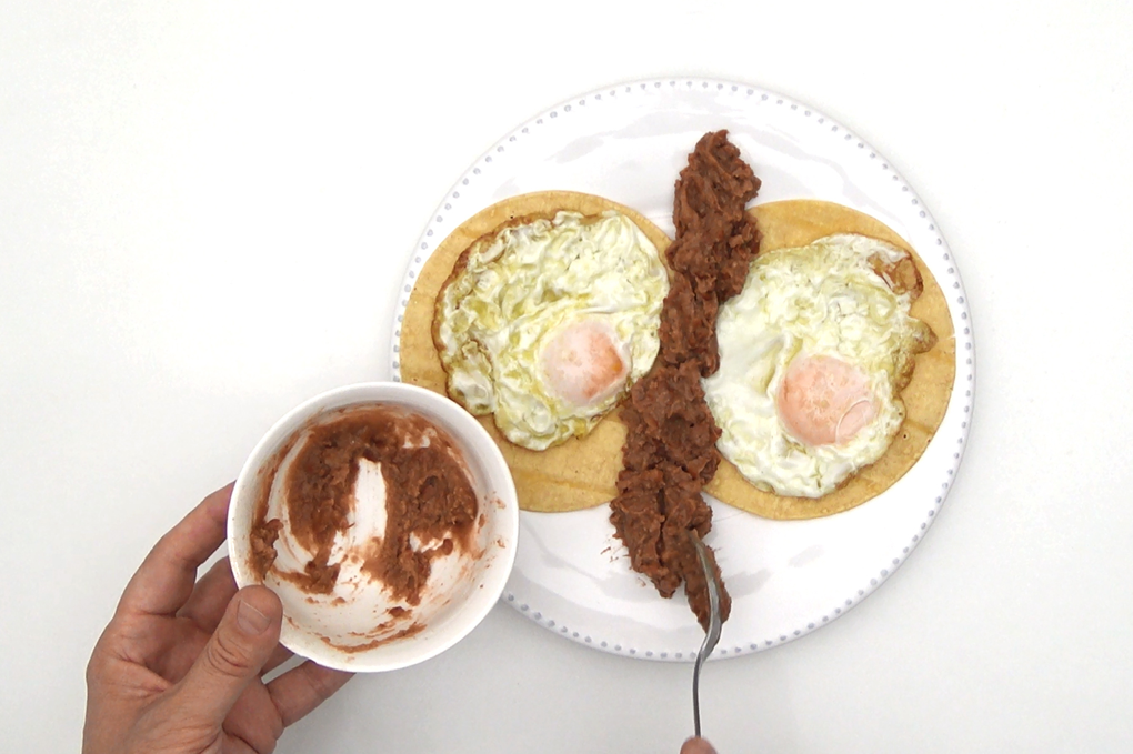 Huevos divorciados mexicanos
