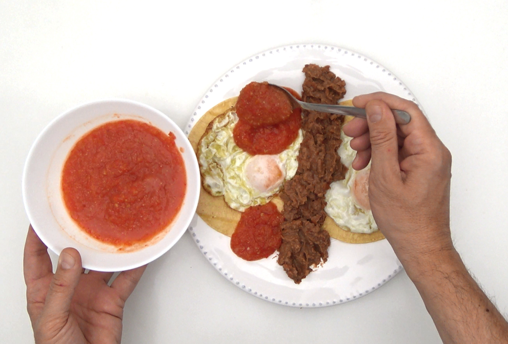 Huevos divorciados mexicanos