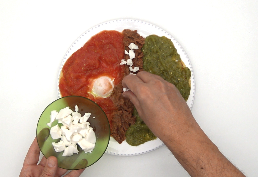 Huevos divorciados mexicanos